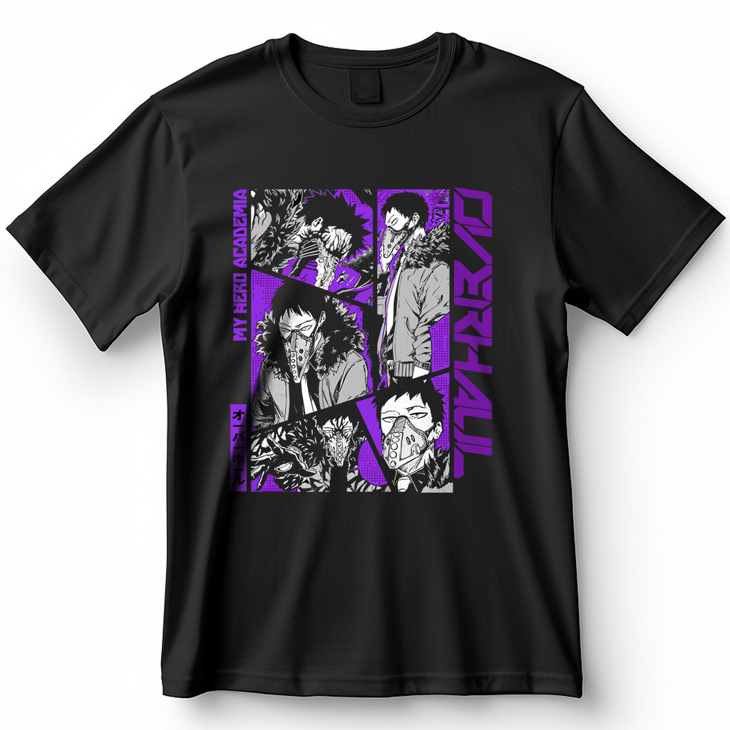 Camisa Overhaul My Hero Academia Blusa Camiseta de Animes 100% Algodão