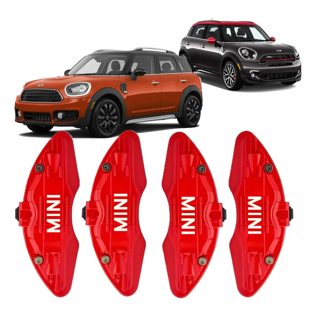 Capa Pinça De Freio 4pç C/ Travas Mini Countryman 2017 2018