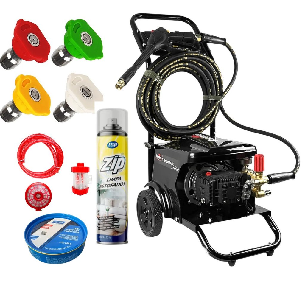 Lavadora Para Lava Car Economica 2500w Motor Inverter Economia de Agua Vazao 15L/M Toyama