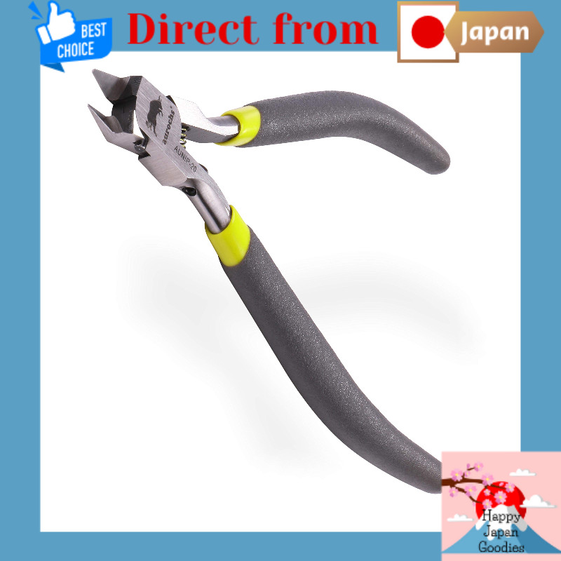 aurochs Ultra-Thin Blade Nipper Single-Bevel Precision Plastic-Only Tool for Plastic Models Gate Cutting (Gray & Lime / Right-Handed) (Gray & Mint / Left-handed) [Direct from Japan]