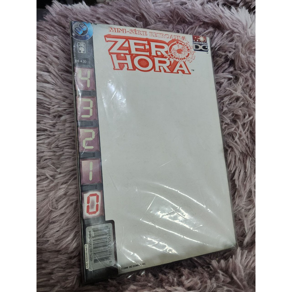 Mini Série Retroativa Zero Hora  Universo Dc - Minissérie/abril Jovem- Perfeito Estado  De Conservação