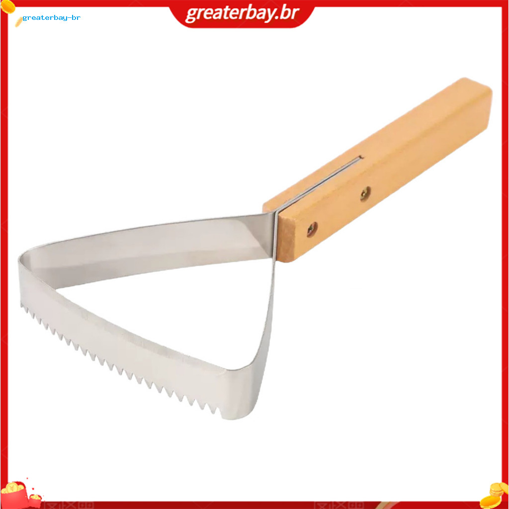 Stainless Steel Hand Weeder Tool Portable Triangular Head Garden Weeding Soil Loosening for Easy Weed Removal Perfect fo