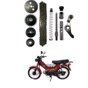 kit tensor + corrente comando Shineray XY 50 smart vmv Magrelinha