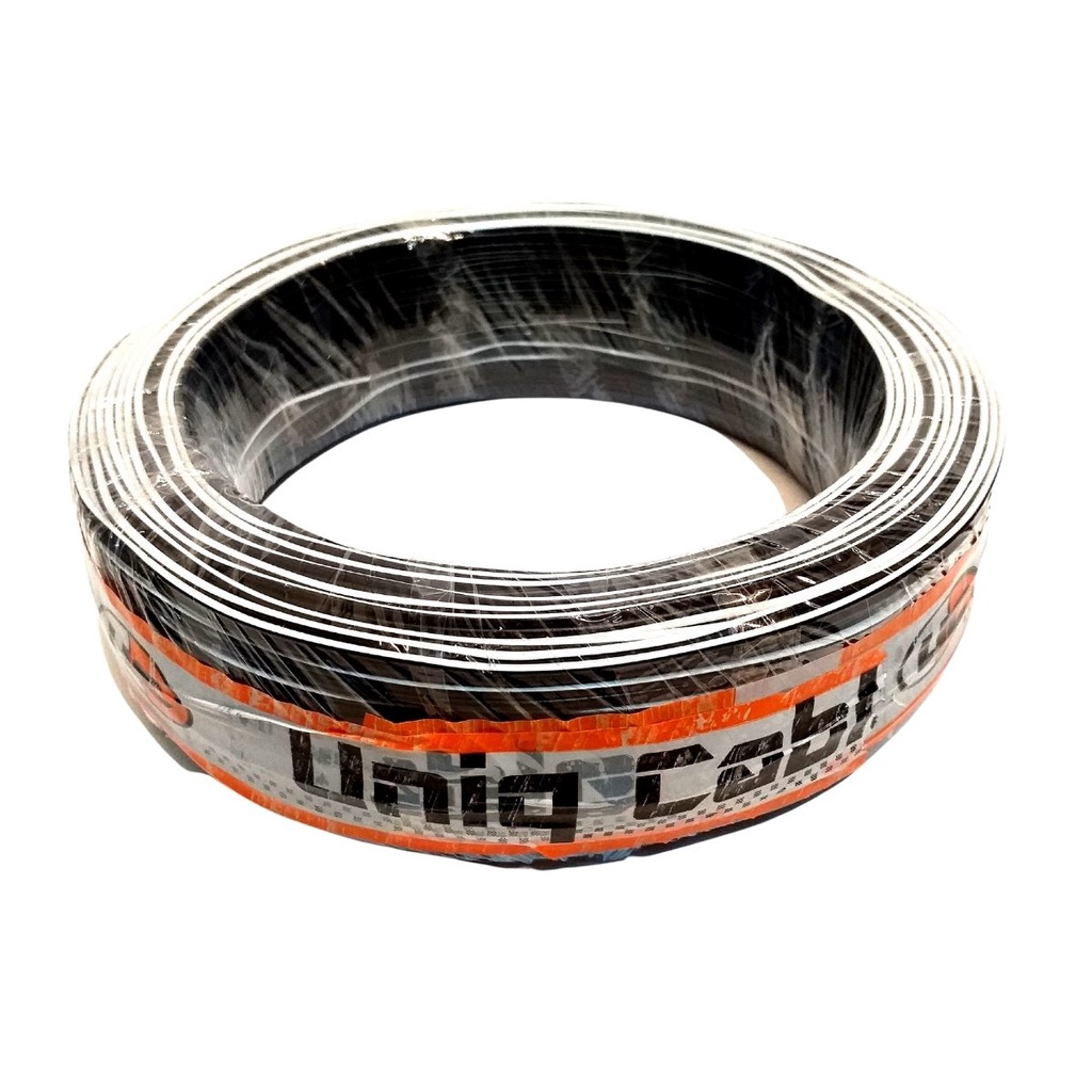 Rolo Fio Paralelo Preto 2x0,50mm Som Ambiente - 100 Metros 0,5mm Completo Automotivo Alto Falante