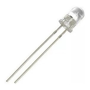 3400 Peças - Led Alto Brilho 5mm Branco Transp 10000mcd