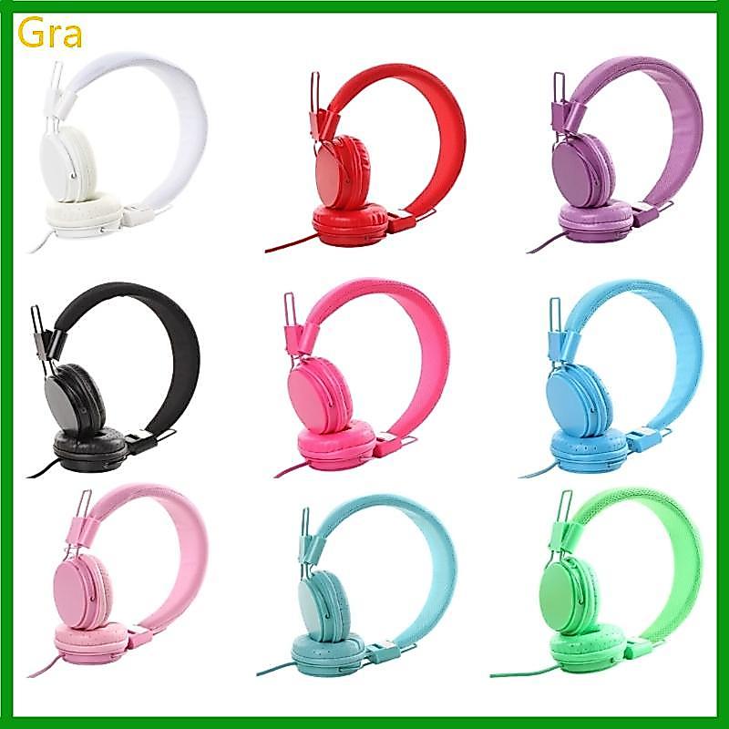 Gra Daily Listen Wire Over-Ear Fones De Ouvido Com Fio De 3 5 Mm Fone Acolchoado Para Chamadas , Estudo E Uso De Vídeo