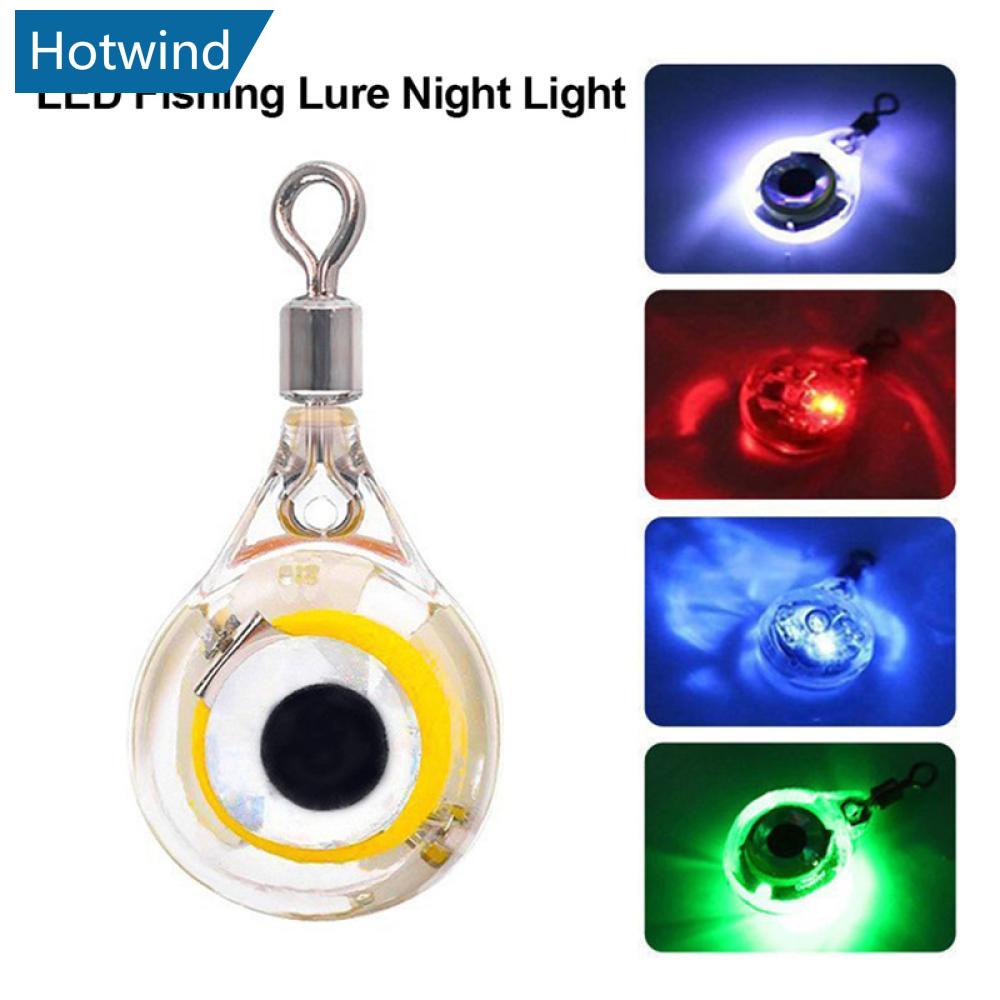 HW 10/20Pcs Mini Isca De Pesca Luz LED De Submarina Em Forma De Olho Lula Luminosa Para Atrair Peixes O5Z1