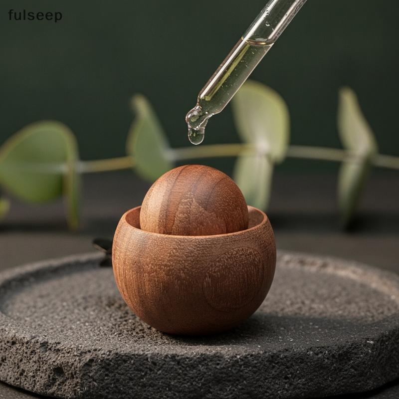 [fulseep] Mini Difusor De Madeira Aroma Natural Portátil Para Carro Home Office Desktop Use BR