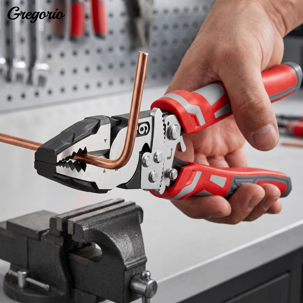 Heavy Duty Wire Cutters for Electricians Professional Multifunctional Pliers 9 Inch Ratchet Cable Cutter – Multi-funct