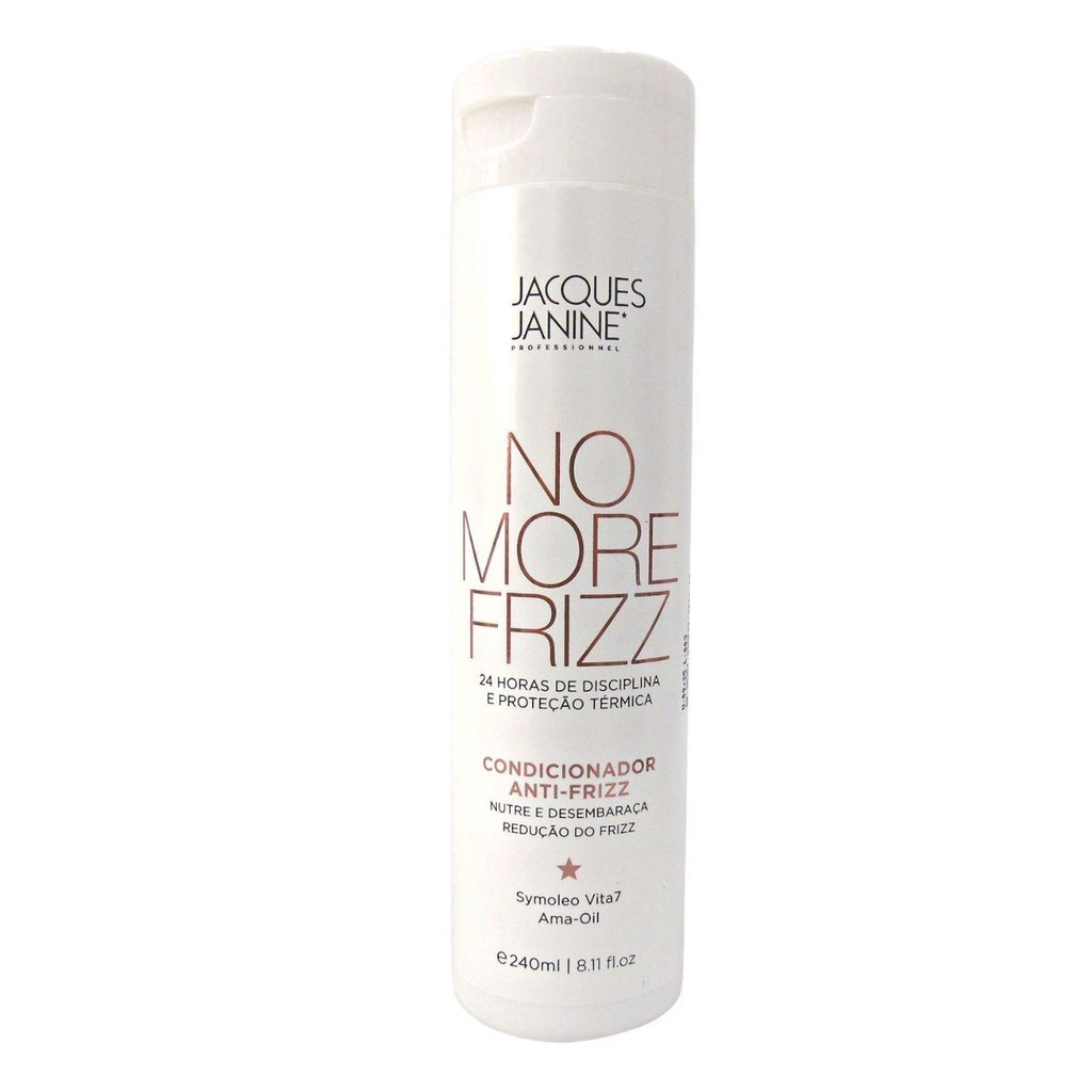 CONDICIONADOR ANTI-FRIZZ JACQUES JANINE NO MORE FRIZZ 240ML