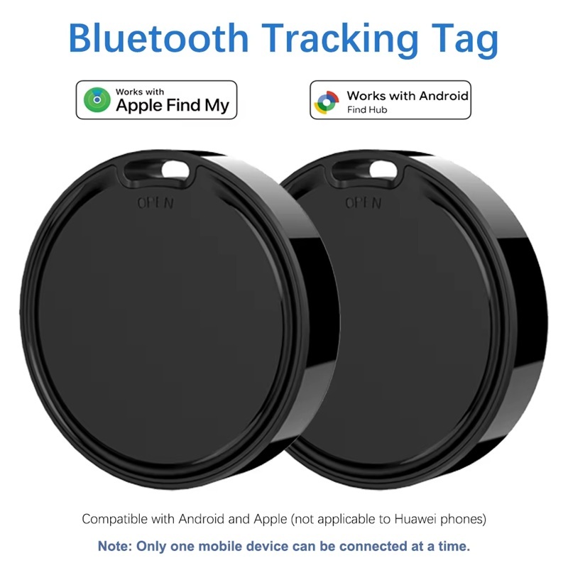 Smart Tag Localizador Bluetooth Dual iOS Find My ou Google Find Hub Alerta Sonoro bikes, motos, carros, animais, Chaves