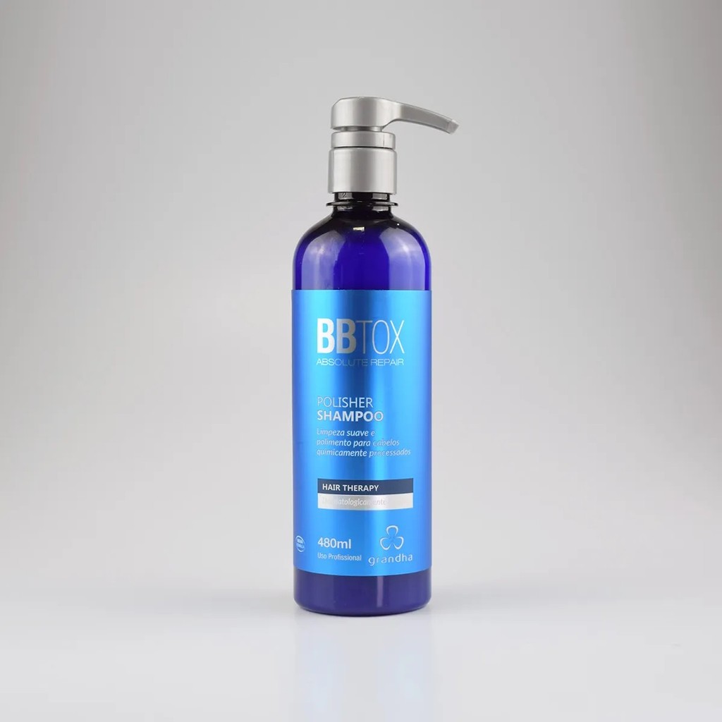 BBtox - Polisher - Shampoo Reparador de Danos de Progressiva 480 ml