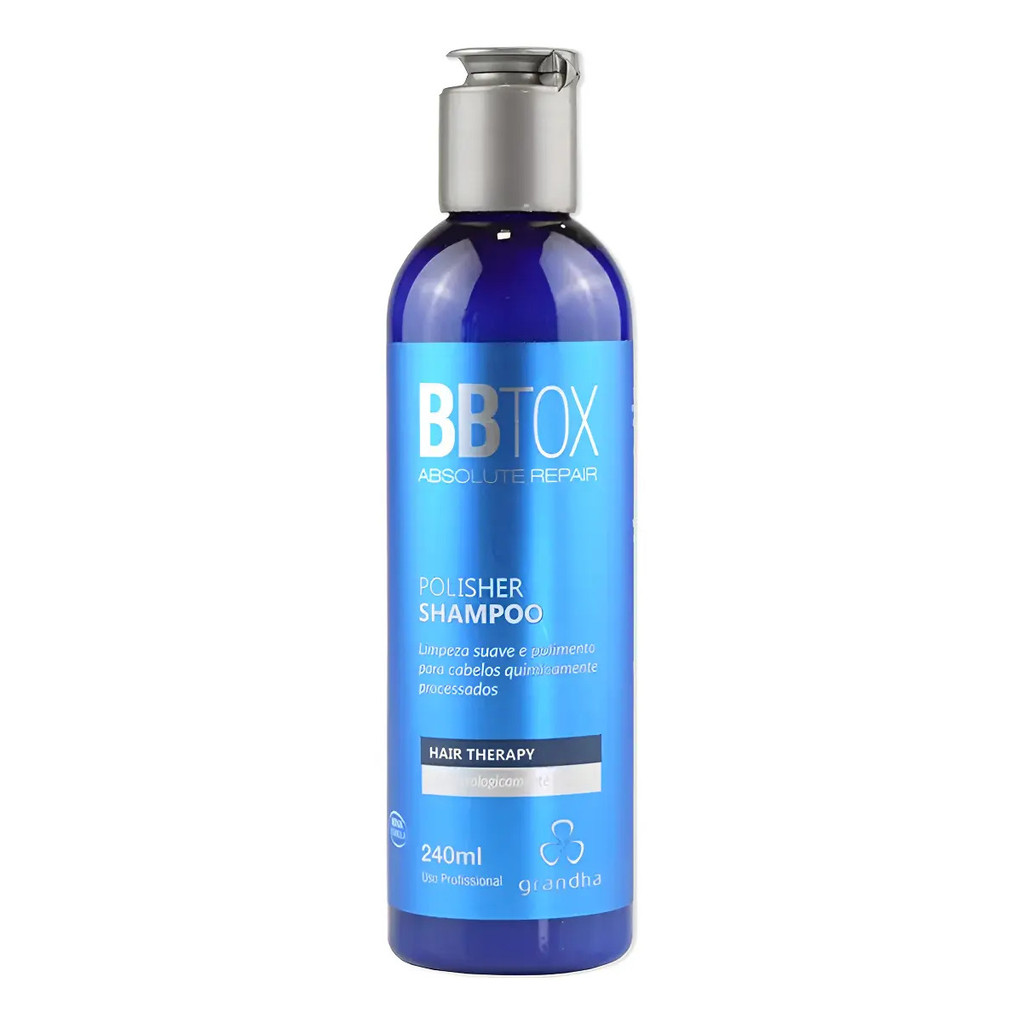 Grandha Polisher Shampoo Reparador Danos Progressiva 240ml