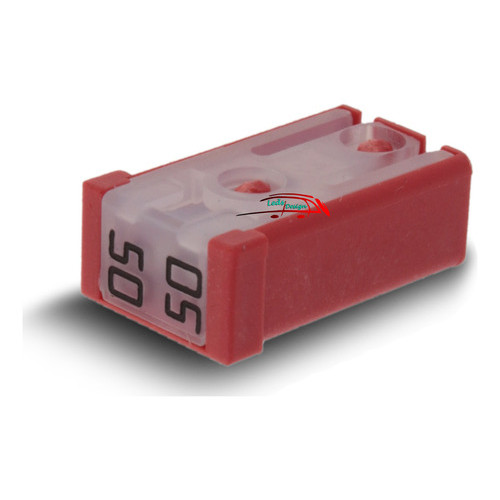 Fusivel 50a Rosa Vermelho Tipo Relê Mcase Slotted Original
