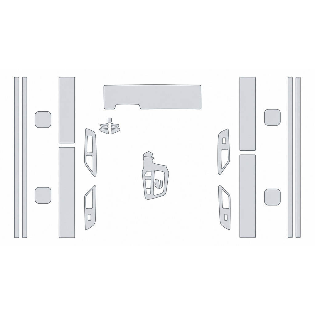 Kit PPF Interior Completo Changan UNI-T 2026 2027 TPU