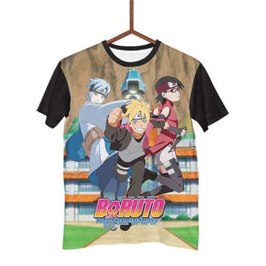 Camisa Camiseta Boruto Sarada Time 7 Next Generation G0067