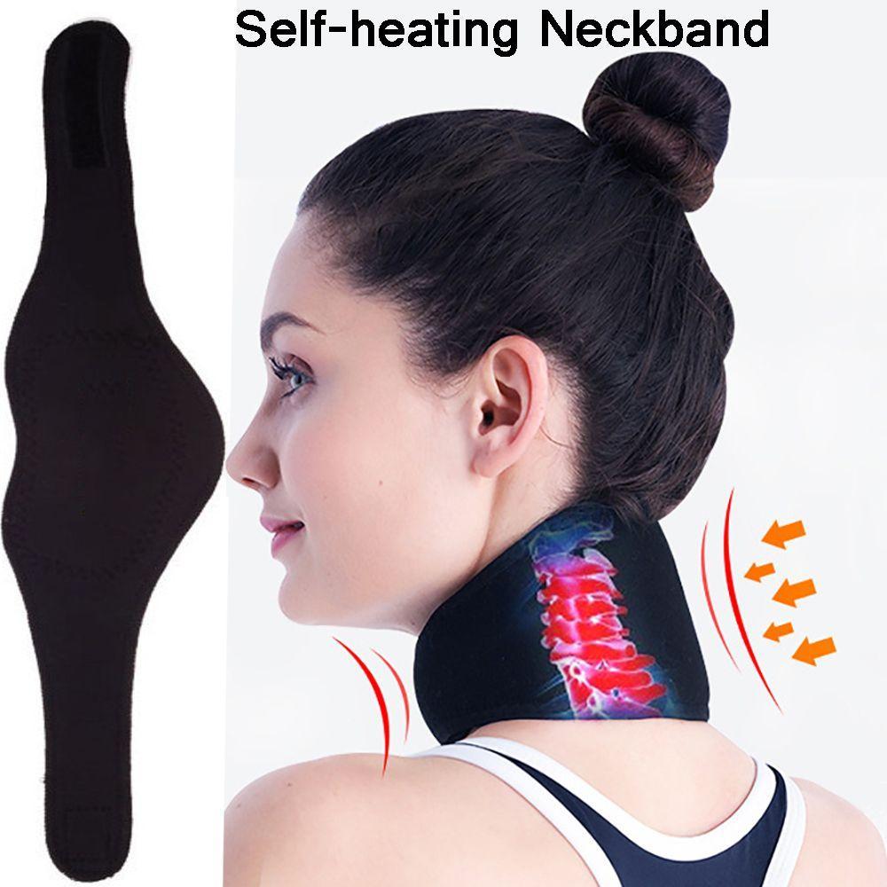 Neckband Infravermelho Distante Terapia De Disco Cervical Massageador Suporte De Pescoço Mais Quente