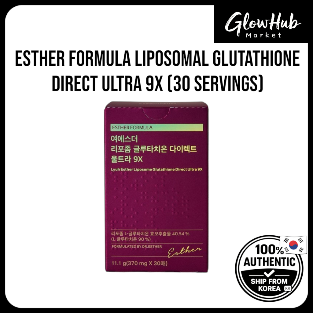ESTHER FORMULA Glutationa Lipossomal Direct Ultra 9X (30 Porções)