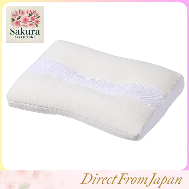 Travesseiro ajustável Nishikawa Sleep Fitness com capa lavável – Suporte anatômico para cabeça, pescoço e ombros, adequado para quem dorme de costas e de lado.