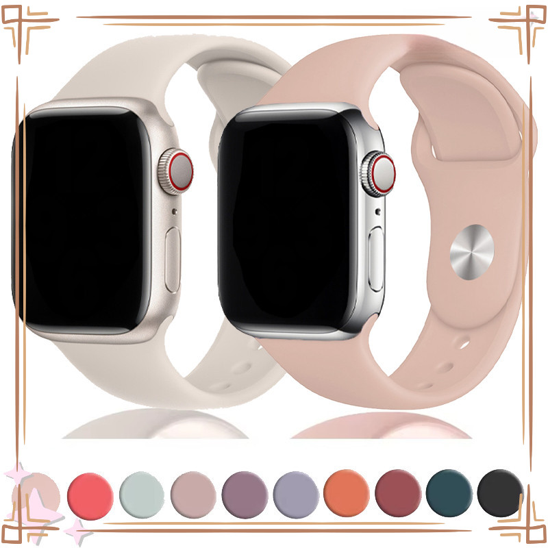 Adequado Para Apple Watch Ultra2 Ultra1 49mm46mm45mm44mm42mm38mm Pulseira De silicone Ajustável Adaptação Se10generation