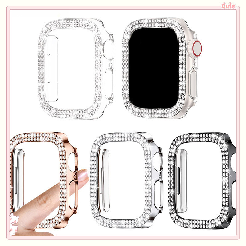 Adequado Para Apple Watch Ultra2 , Ultra1 , Série 10 , 9 , 8 , 7 , 6 , 5 , 4 , 3 , 2 , SE . Capa Protetora PC Com Padrão