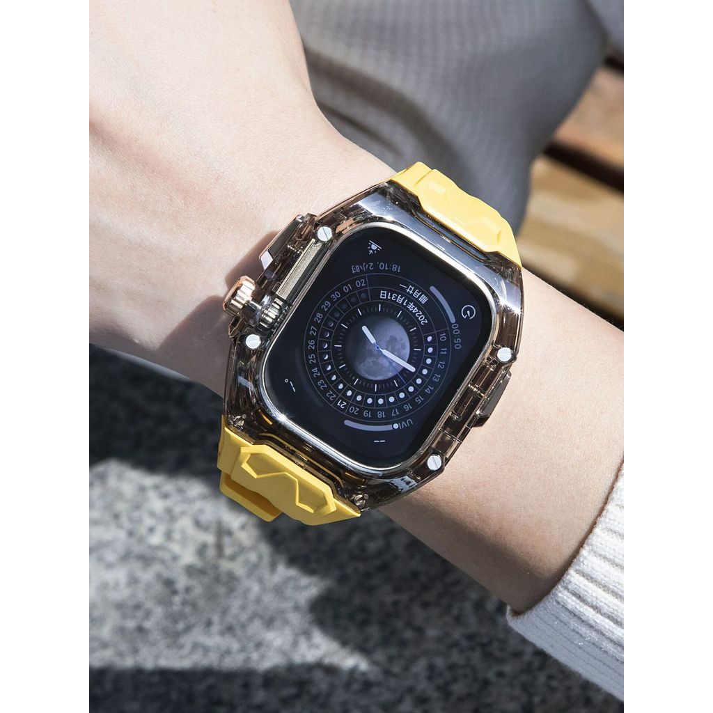 Pássaro Casual adequado para Apple Watch iwatch Strap Apple Watch Capa de relógio modificada S10/S9/Ultra1/2/3 Richard C