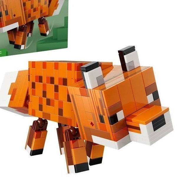 497pcs My Fox House Building Block Brinquedos Meninos Meninas Brinquedos Educativos Presentes