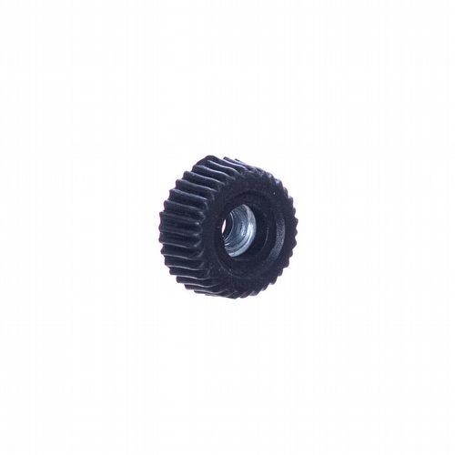 Manípulo Mini Porca 5mm Preto