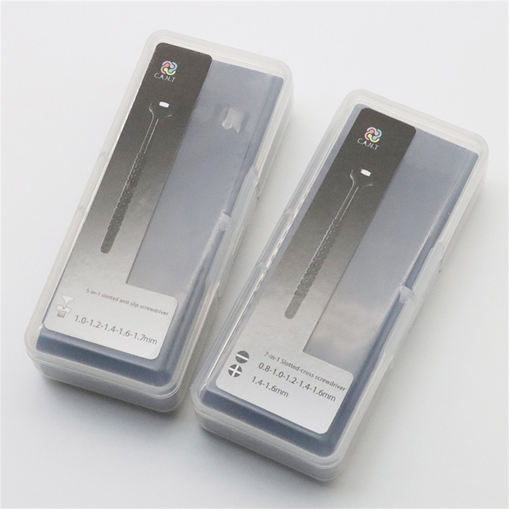 Kit De Conjunto De Parafusos De Precisão 7PCS/5PCS Mini Cabeça Chata E Phillips Para Tarefas DIY Versáteis