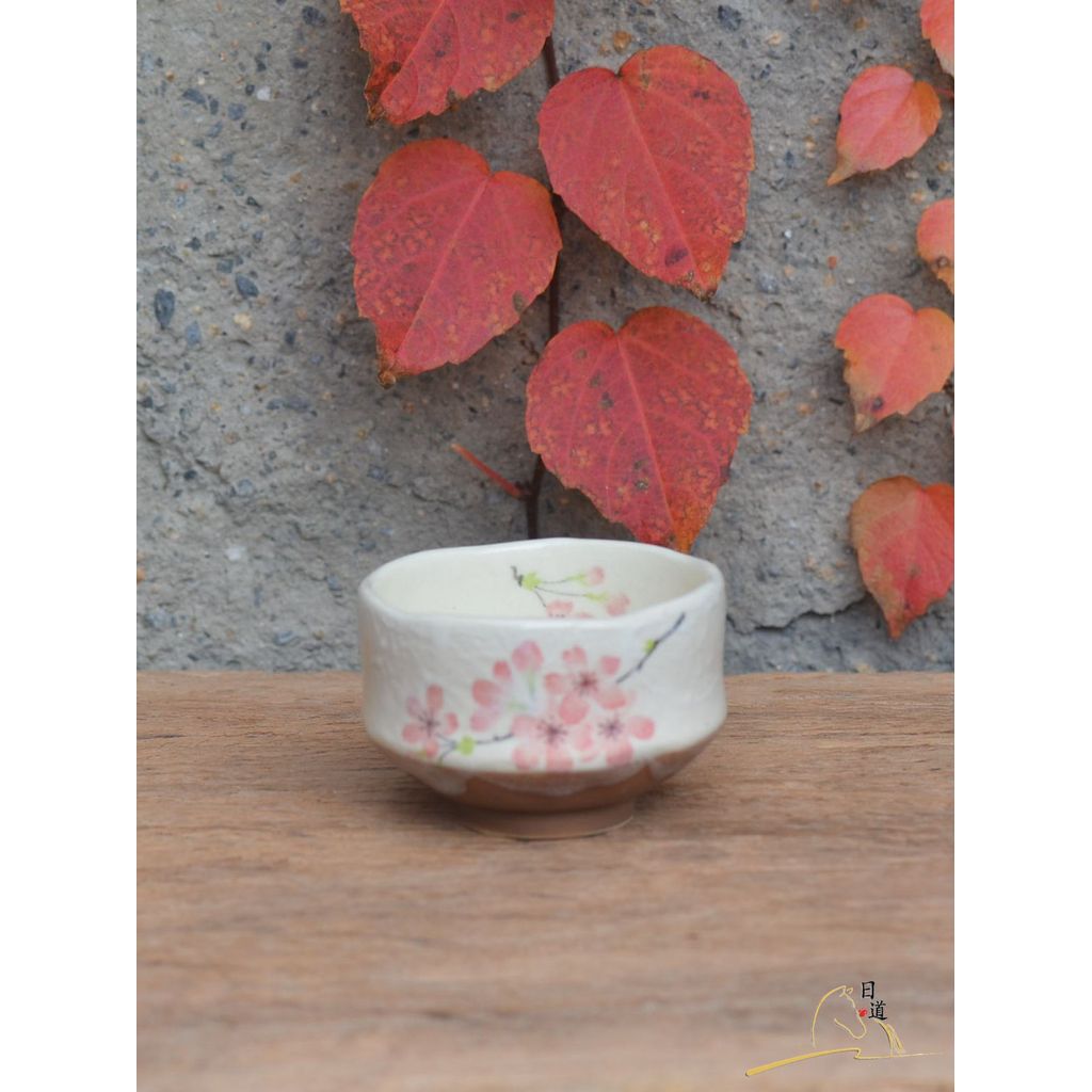Pequena tigela de chá pequena importada do Japão Matcha Bowl Wild Point Tea Bowl Table Milhares de família Milhares de a