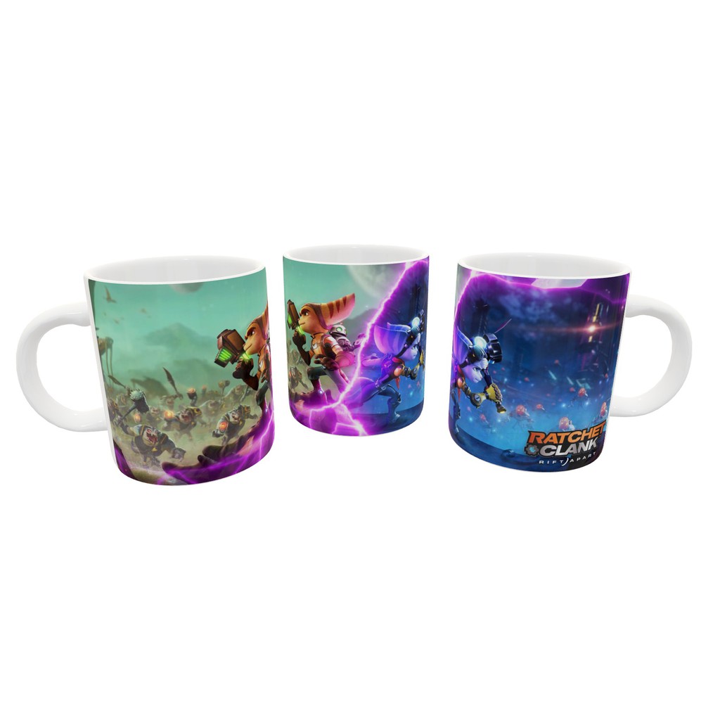 Caneca Ratchet & Clank Rift Apart Gamer