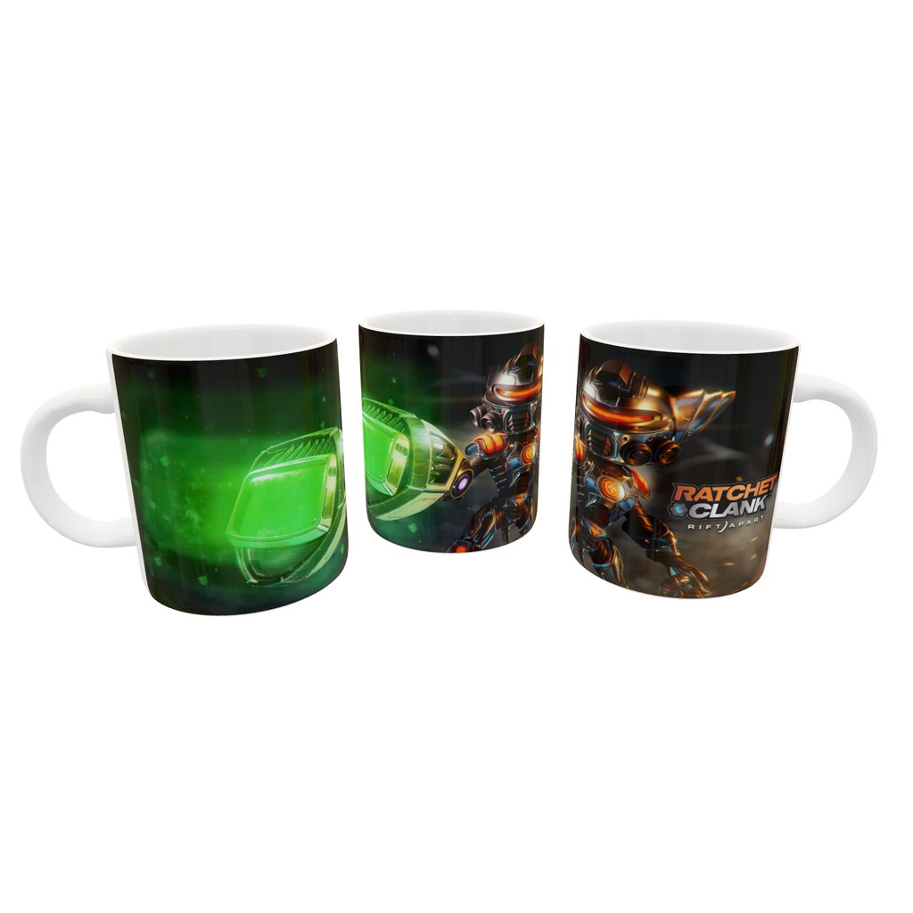 Caneca Ratchet & Clank Rift Apart mod2 gamer