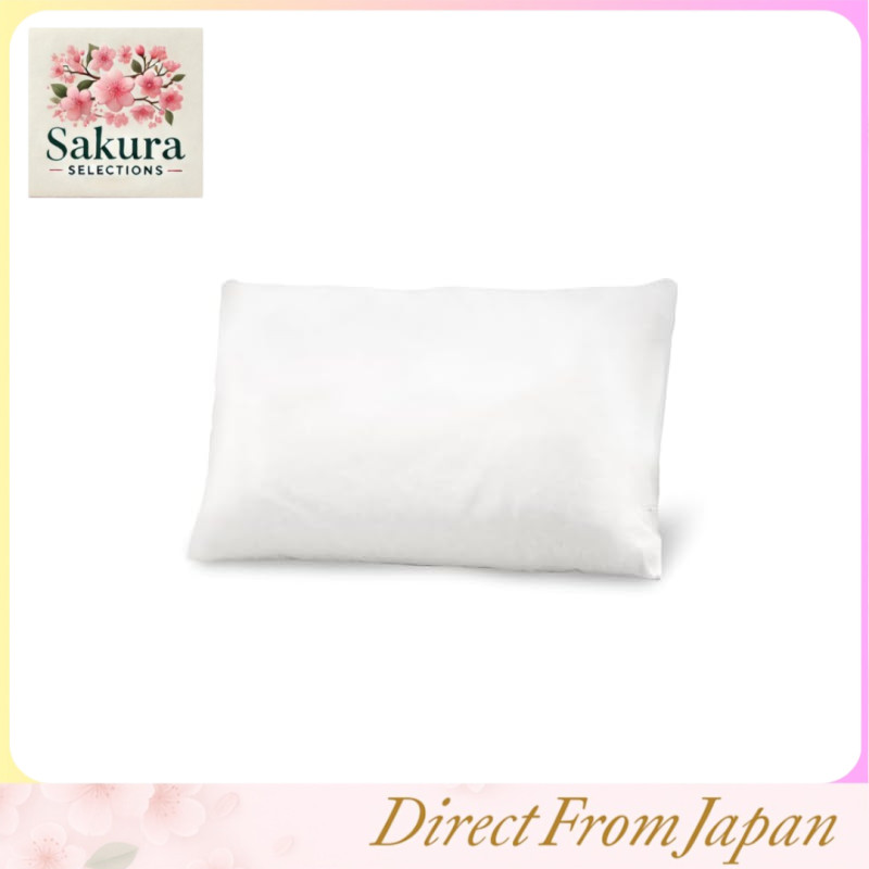 Travesseiro Iris Plaza, fabricado no Japão, com altura ajustável, respirável, macio, com baixa emissão de poeira, adapta-se suavemente à cabeça e ao pescoço, lavável à máquina, em tela, tamanho M, branco.