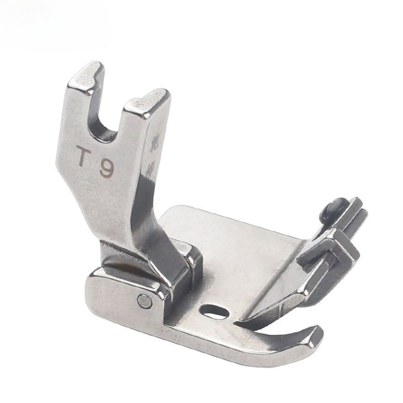【Promotion】T9 Adjustable Hemming Presser Foot For Industrial Machine 1/2pc increases productivity
