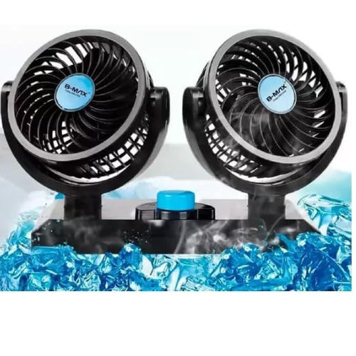 MINI VENTILADOR PORTATIL DUPLO AUTOMOTIVO BM-F908 B-MAX