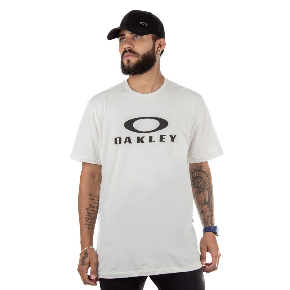 Camiseta Oakley O-Bark Branco