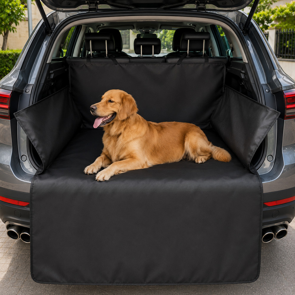 Capa Impermeável Para Porta Malas Carro Com Proteção Pet