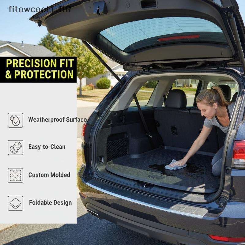 FCBR Universal À Prova Dwaterproof Água Fibra De Poliéster Carga Esteira Portátil De Poeira Forro Bagagem Pet Para Carro