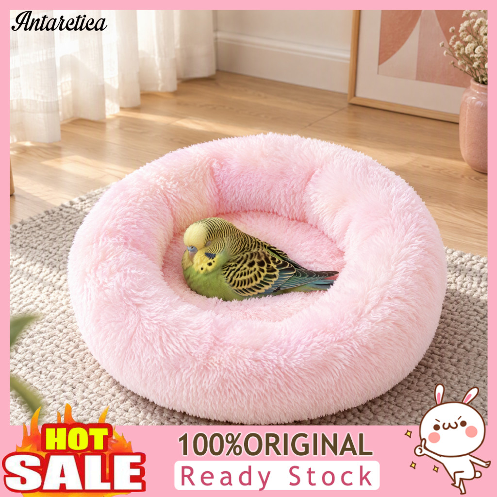 Small Pet Warm Bed Plush Sleeping Pad for Birds Parrot – Soft Fuzzy Nest for Hamsters Budgies Lovebirds Cockatiels Coz