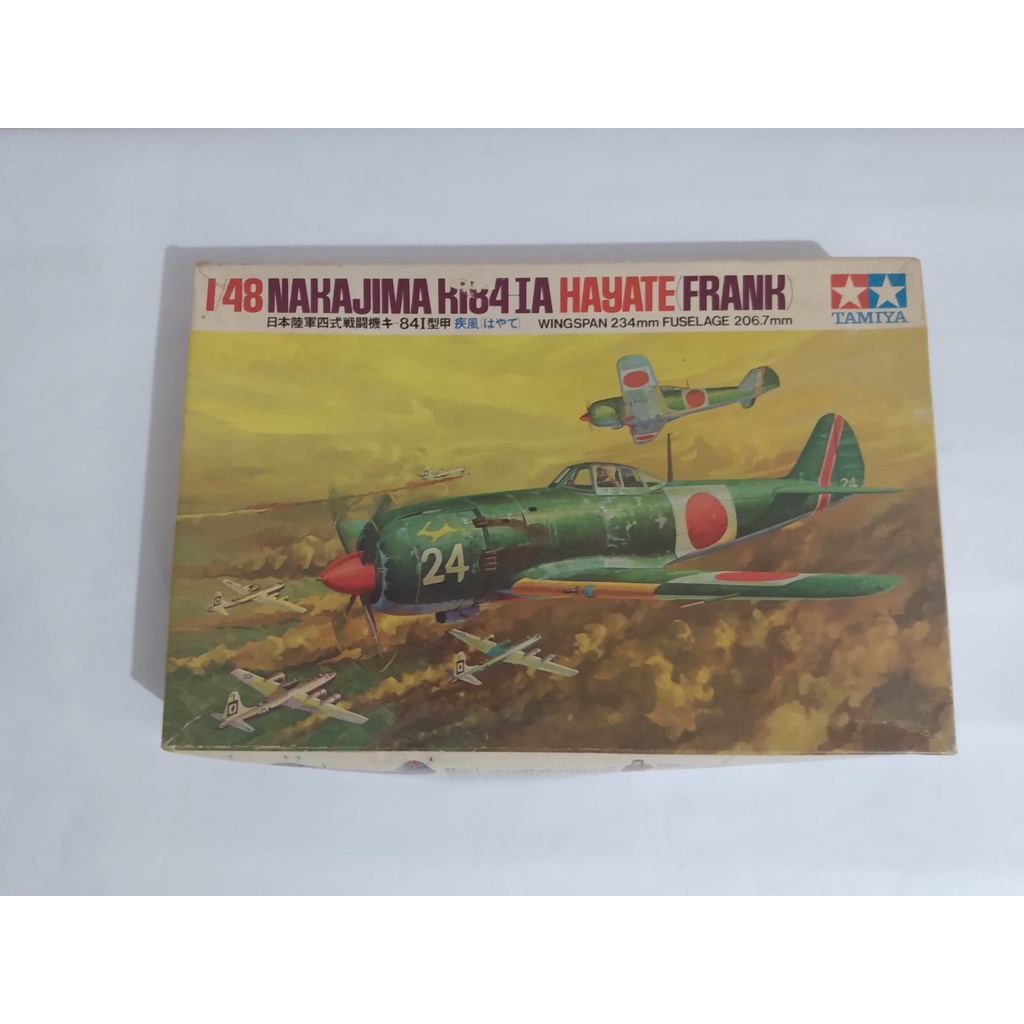 ( L - 250 ) Tamiya Avião Nakajima Ki84ia Hayate Frank