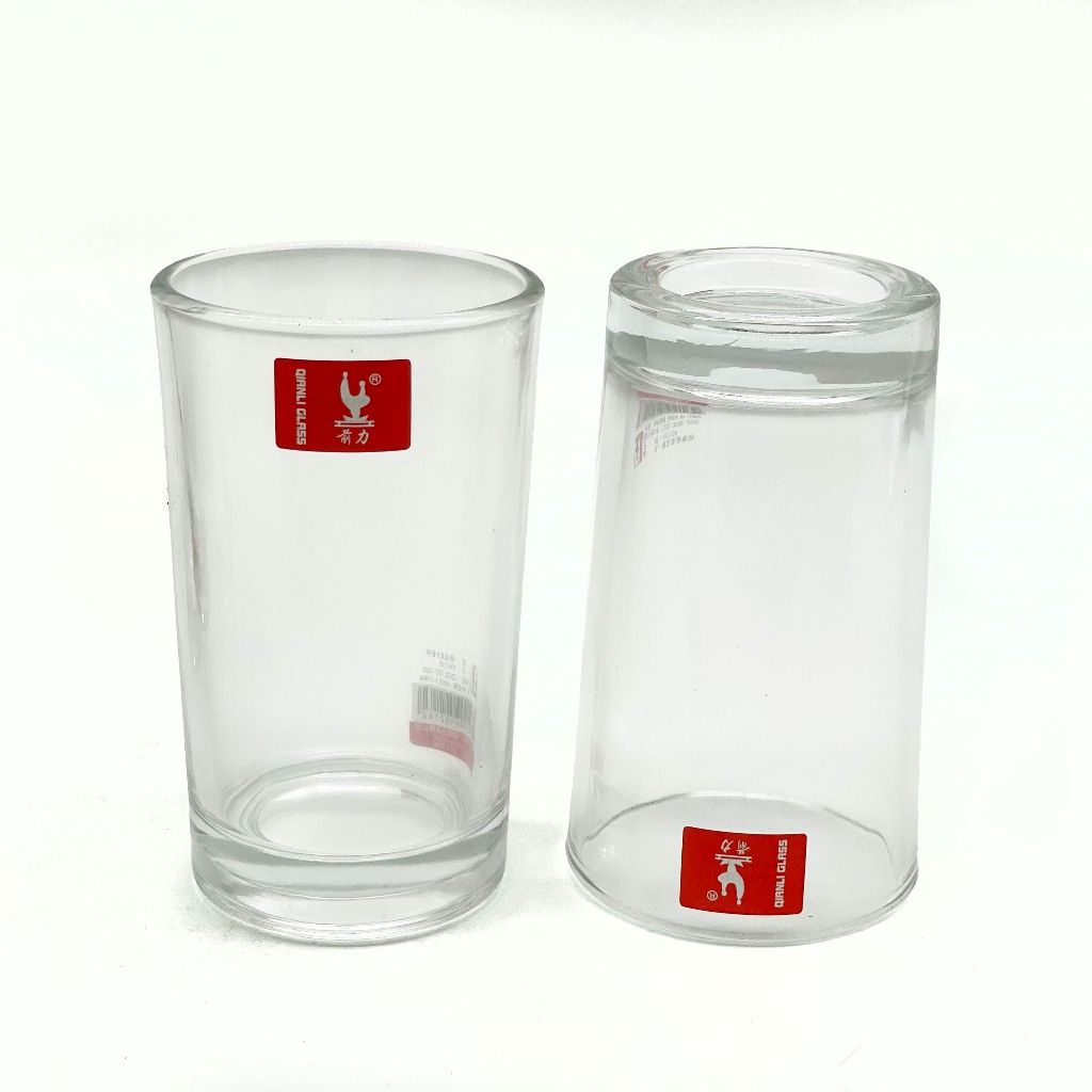 🥂 Conjunto com 6 Copos de Vidro 215 ml – Deli Glass Long Cup