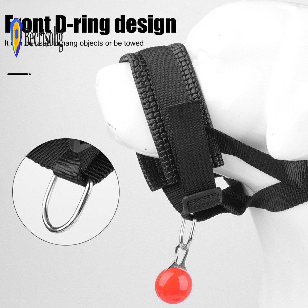 Dog Behavior Control Collar Quiet Environment Muzzle Adjustable Nylon with Reflective Straps – Breathable Anti-barking
