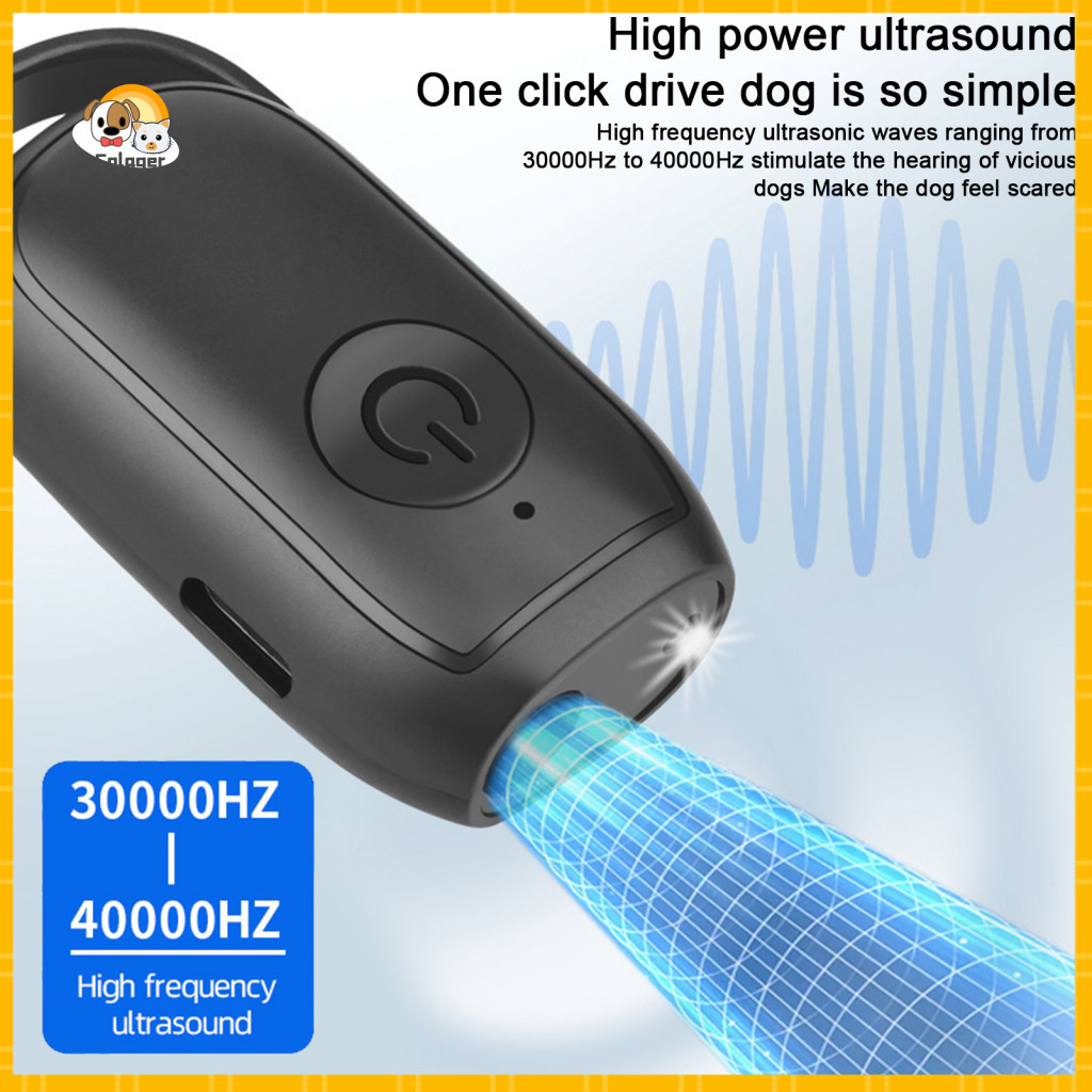 Bark Deterrent Device for Dogs Ultrasonic Anti-barking Dog Silencer Training Tool for Quiet Your Pet for Home
