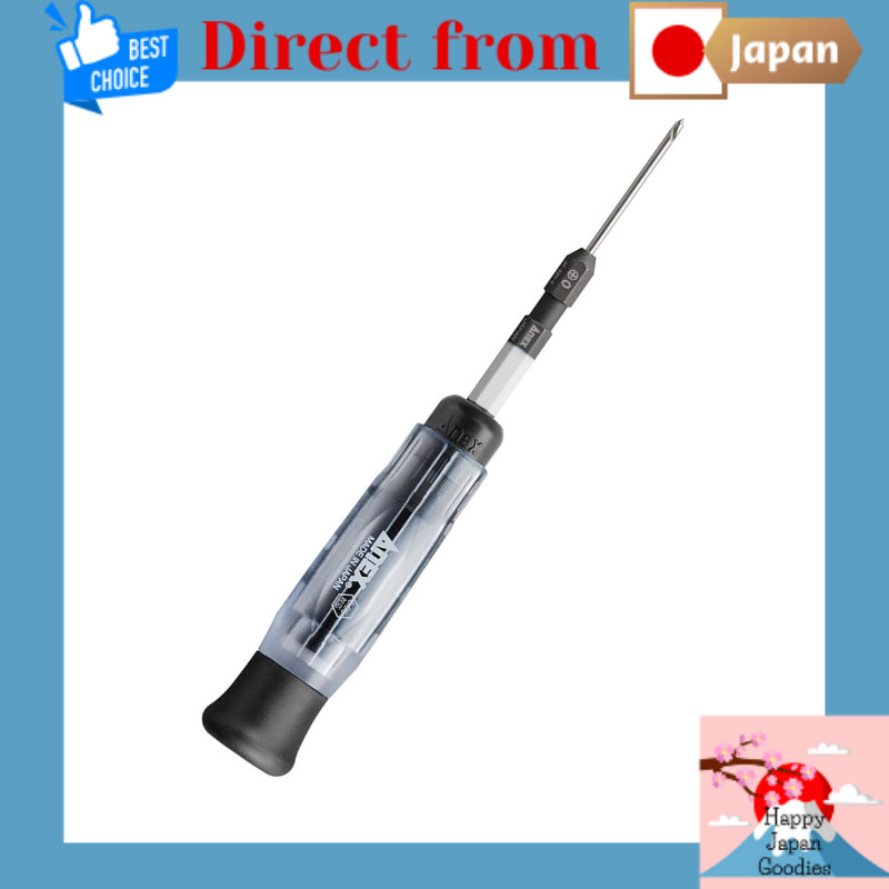 ANEX (Anex) Stripped Screw Remover for Precision Work with Handle M1–2.6 No.3610-N [For small or stripped screws in models and game consoles] Precision screwdriver — holes stripped — Mini 4WD, Switch, eyeglasses [Direct from Japan]