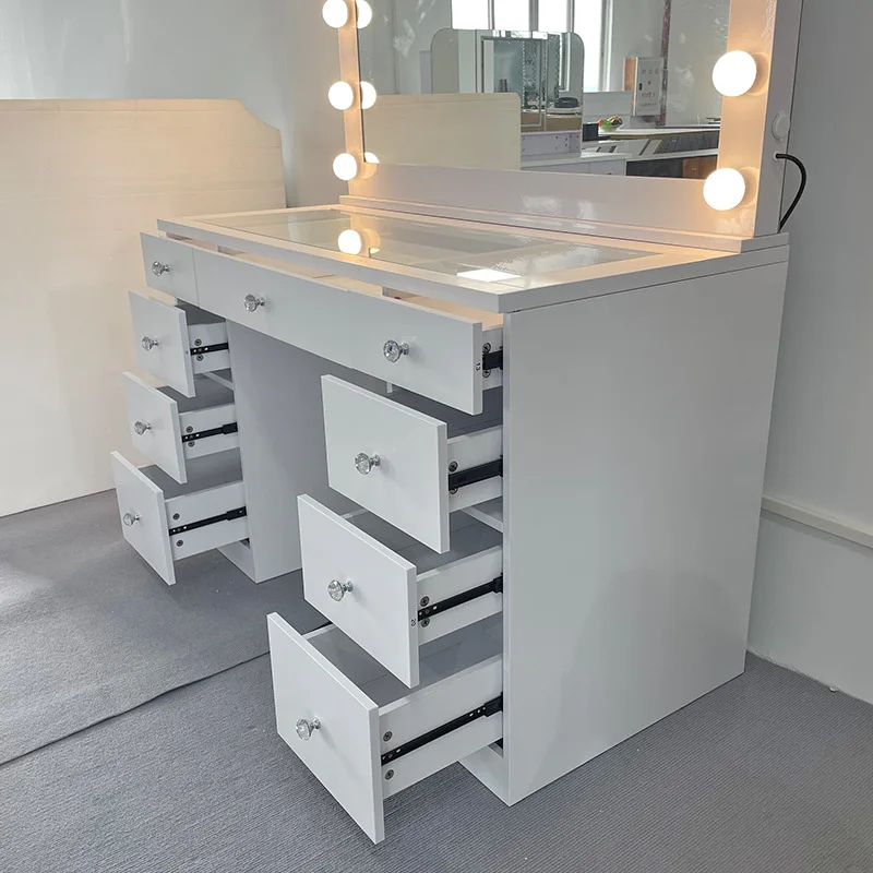 Spot Internet celebrity studio makeup  lamp makeup bridal shop dresser professional  artist beauty salon makeup table