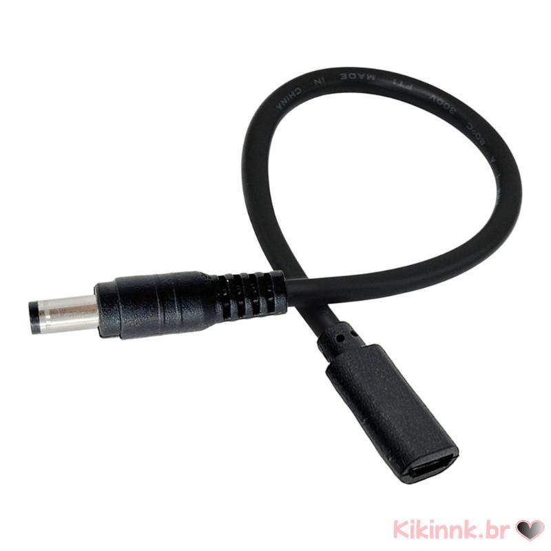 USB Female to 5.5 x 2.1 mm Male Power Cable Replacement for Aging Use