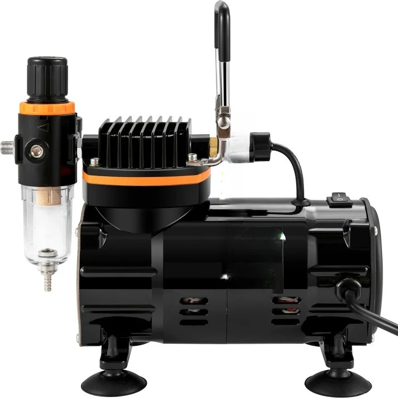 Professional Dual-Action Airbrush Kit 120W Electric Spray Gun Air Brush Painting Art Nail Tattoo Makeup Model Sprayer