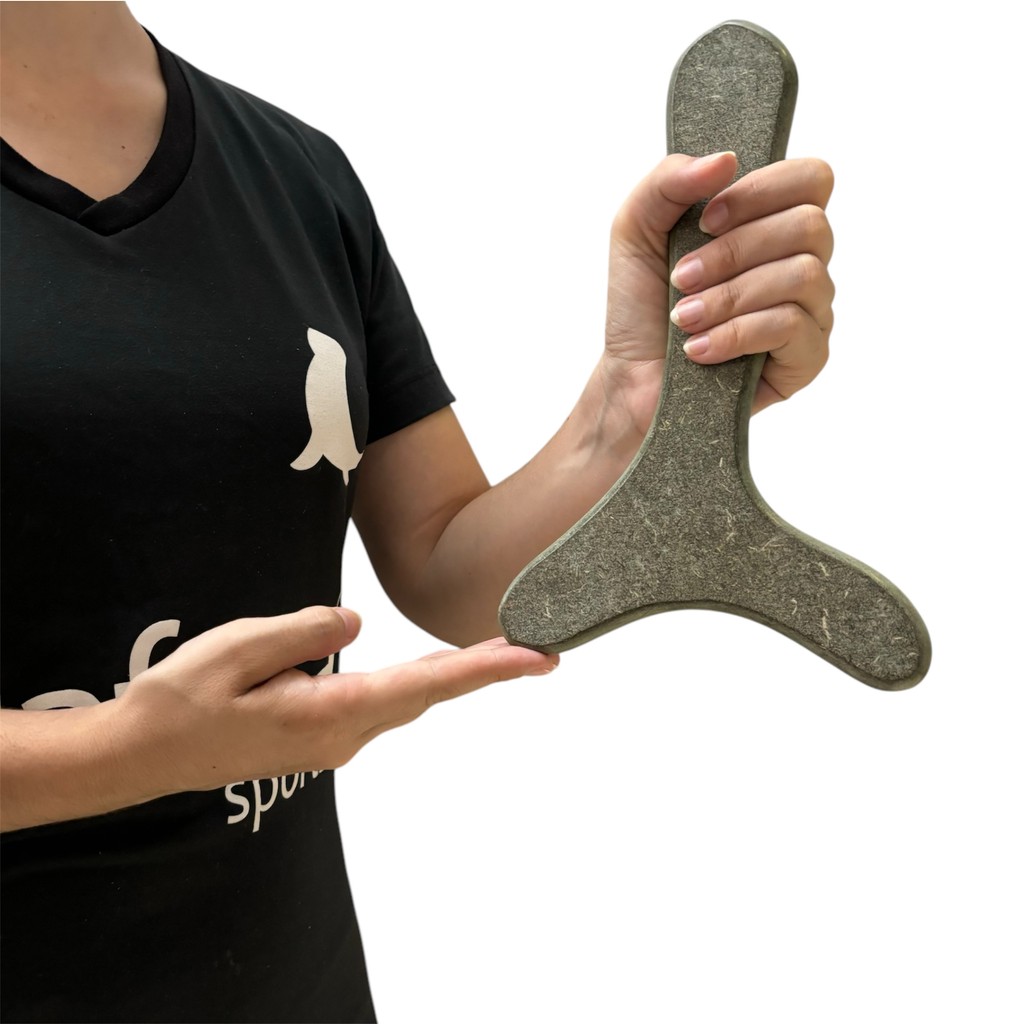 Instrumento de Liberação Miofascial Modelo  Pantala IASTM Em MDF Ultra Dafoca Sports