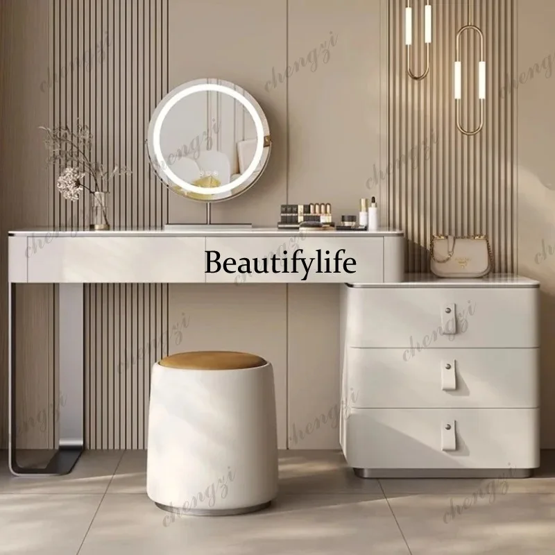 Drawer Professional Dresser Nordic Stool Makeup Mirrors Dressing Table Organizer Modern Coiffeuse De Chambre Bedroom Furniture