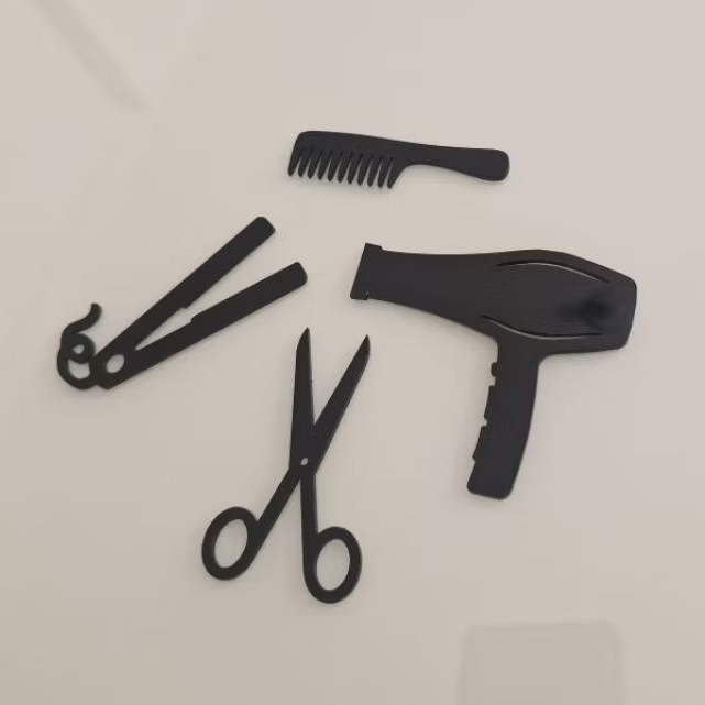 Apliques decorativos para Hair designer Cabeleireira